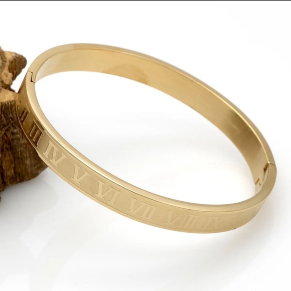 Stainless steel cuff adjustable bangle bra… - Picture 3 of 3